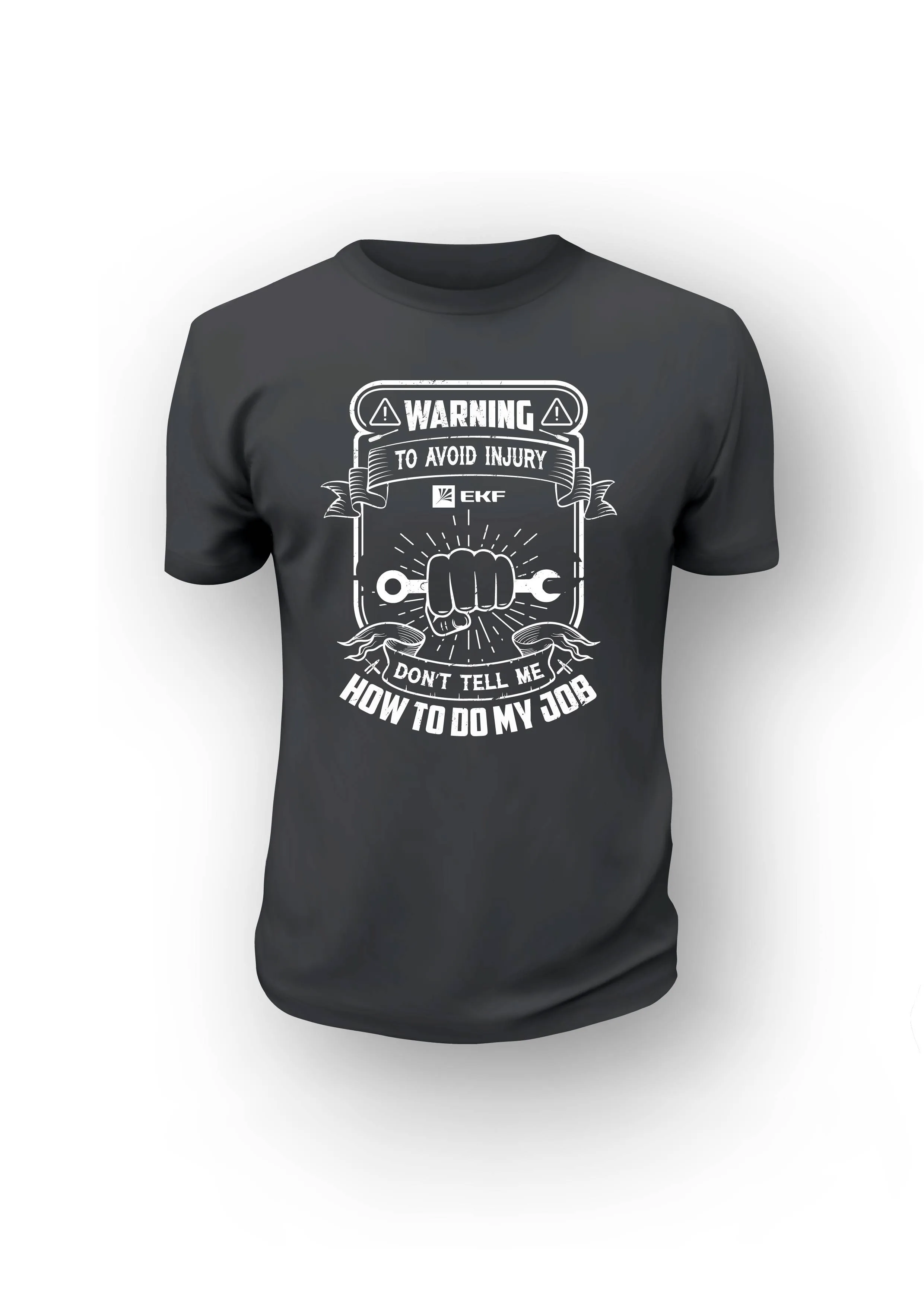 Футболка черная Avoid injury XL