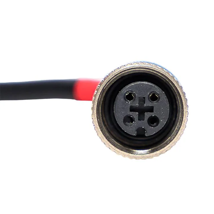 Кабель-разъем М12 4-PIN прямой PLG-12-4-2 Кабель-разъем М12 4-PIN прямой PLG-12-4-2