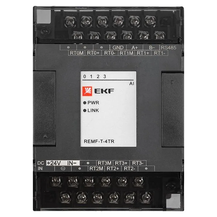 Модуль ввода термосопротивлений REMF 4 PRO-Logic EKF Модуль ввода термосопротивлений REMF 4 PRO-Logic EKF