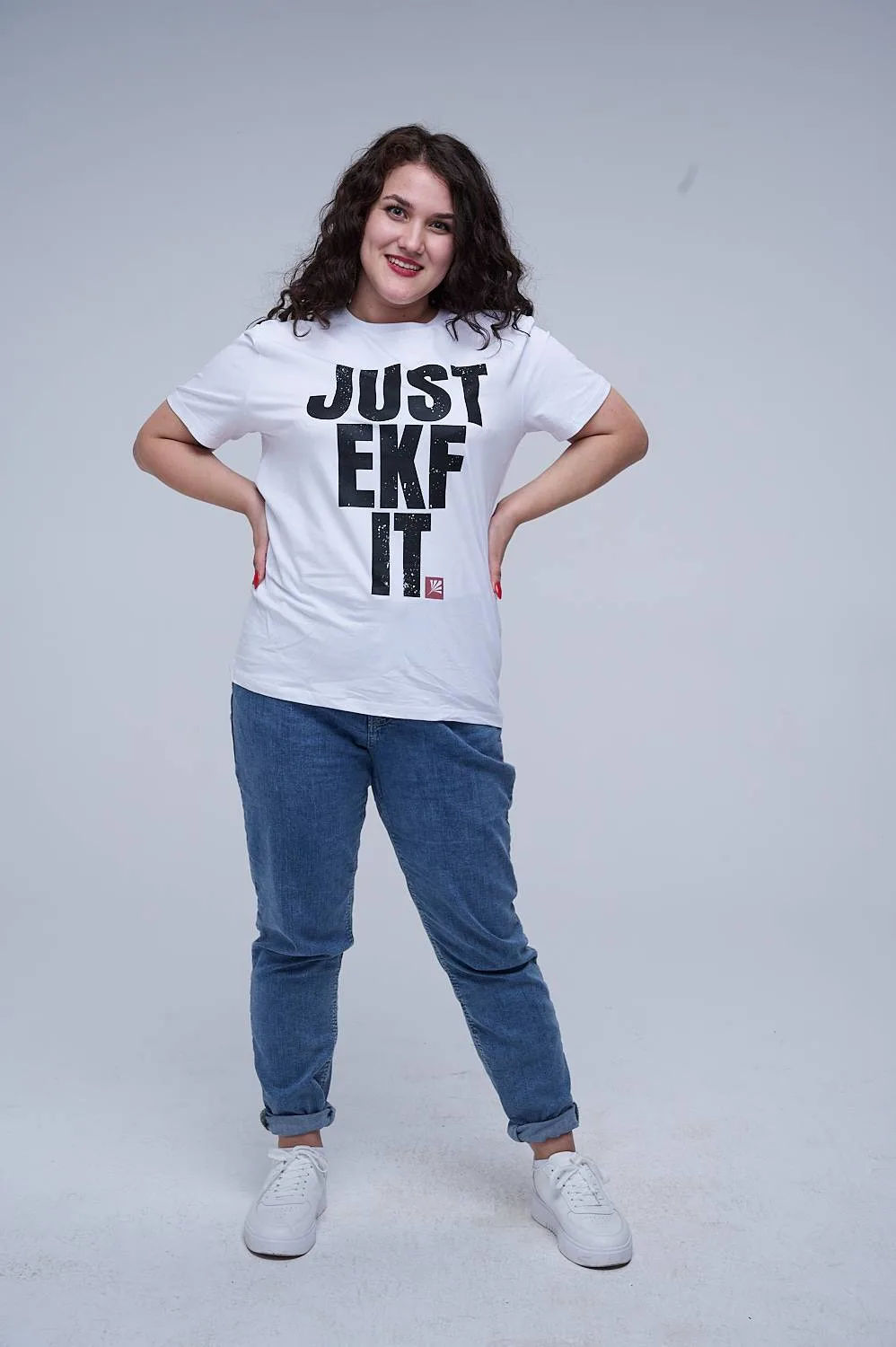 Футболка белая Just EKF it M Футболка белая Just EKF it M