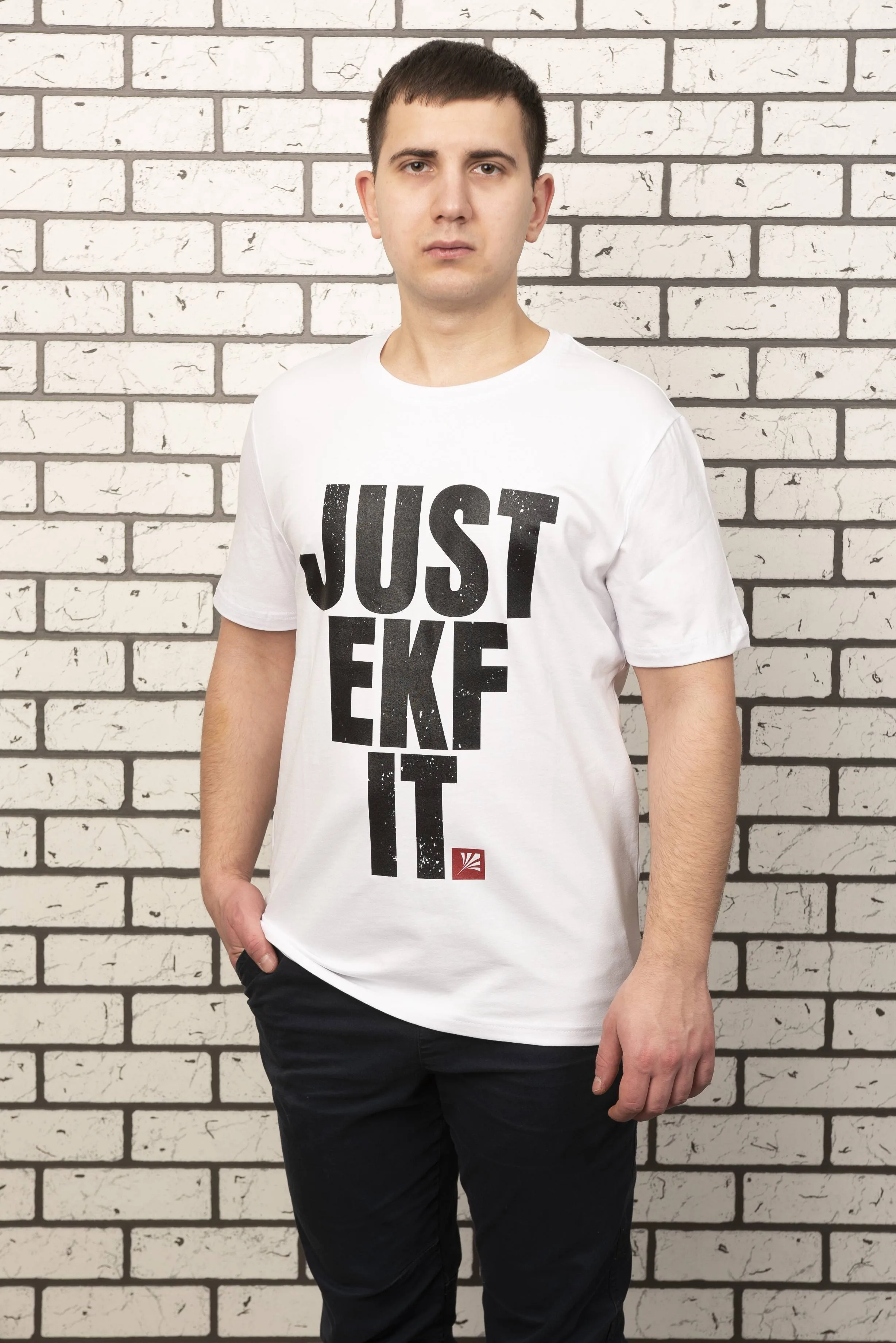 Футболка белая Just EKF it S Футболка белая Just EKF it S