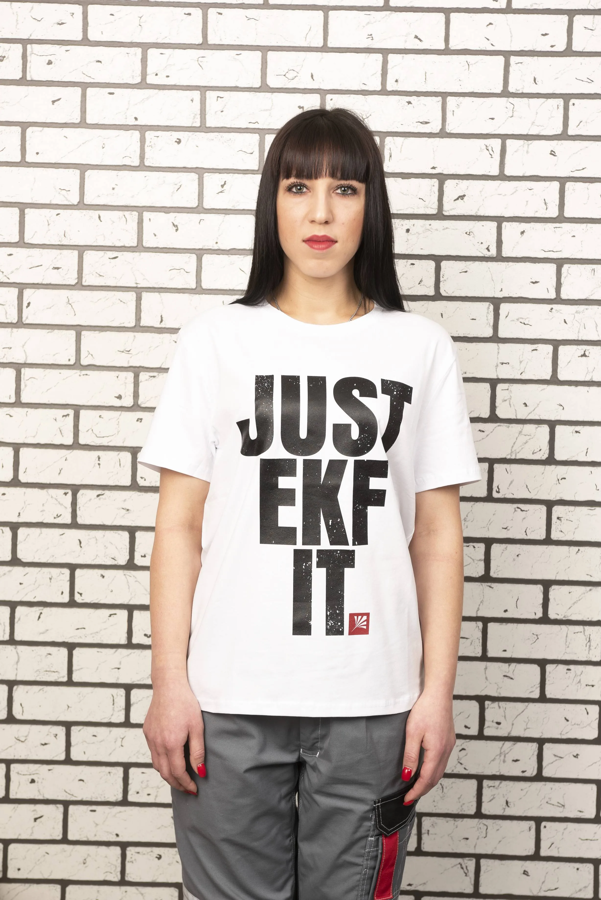 Футболка белая Just EKF it XL Футболка белая Just EKF it XL