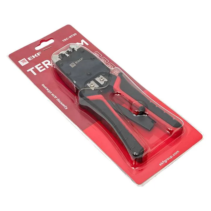 Кримпер для обжима TERACOM TRC-NT20 EKF Кримпер для обжима TERACOM TRC-NT20 EKF