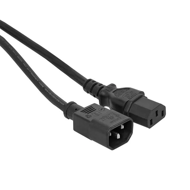 Кабель питания TERACOM для PDU IEC 60320 C13 - IEC 60320 C14 сечение 3x1,5мм2 250В 10A длина 3,0 метра Кабель питания TERACOM для PDU IEC 60320 C13 - IEC 60320 C14 сечение 3x1,5мм2 250В 10A длина 3,0 метра