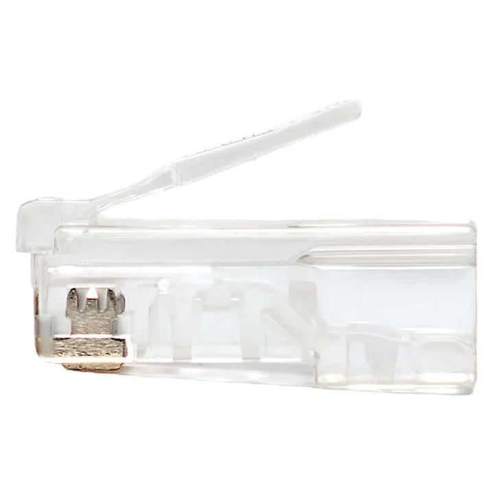 Коннектор RJ-45 TERACOM неэкранированный 8P8C Cat.5E универсальный (упак.10шт) Коннектор RJ-45 TERACOM неэкранированный 8P8C Cat.5E универсальный (упак.10шт)
