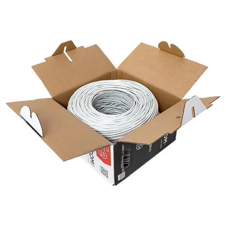 Кабель витая пара TERACOM PRO Cat.5E U/UTP 4 пары solid 24AWG оболочка PVC цвет серый (упак. 305м) Кабель витая пара TERACOM PRO Cat.5E U/UTP 4 пары solid 24AWG оболочка PVC цвет серый (упак. 305м)