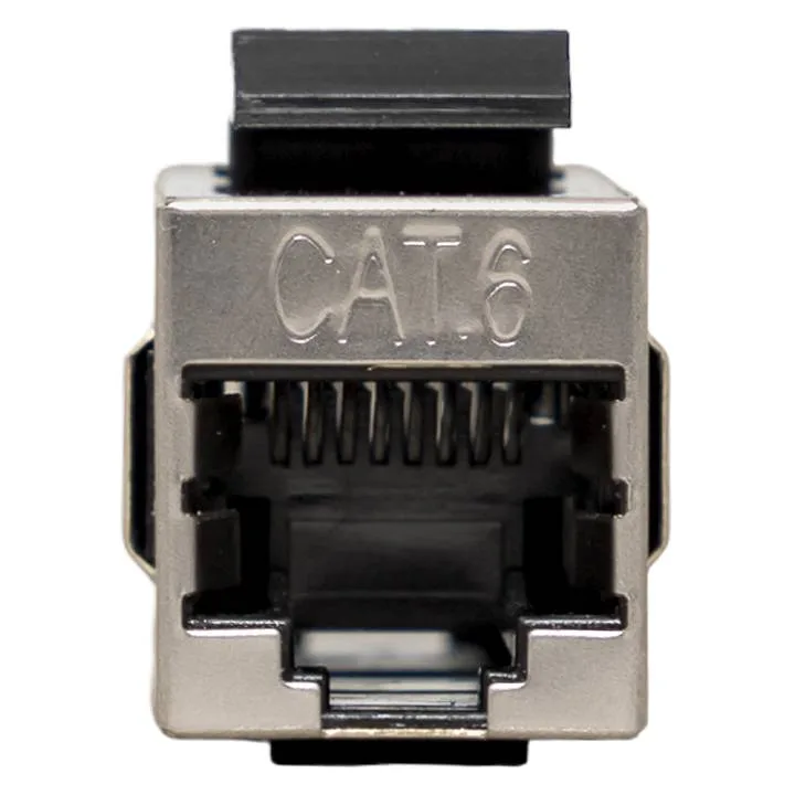 Адаптер проходной TERACOM PRO Cat.6 экранированный RJ45-RJ45 тип Keystone Адаптер проходной TERACOM PRO Cat.6 экранированный RJ45-RJ45 тип Keystone