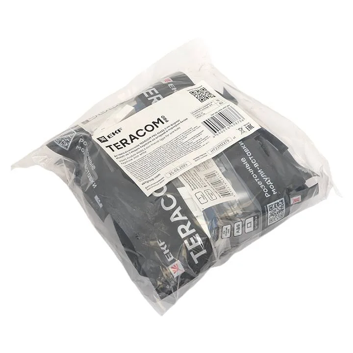 Вставка розеточная TERACOM PRO 45x22,5мм формат Mosaic на 1 модуль Keystone со шторкой и маркером белая Вставка розеточная TERACOM PRO 45x22,5мм формат Mosaic на 1 модуль Keystone со шторкой и маркером белая