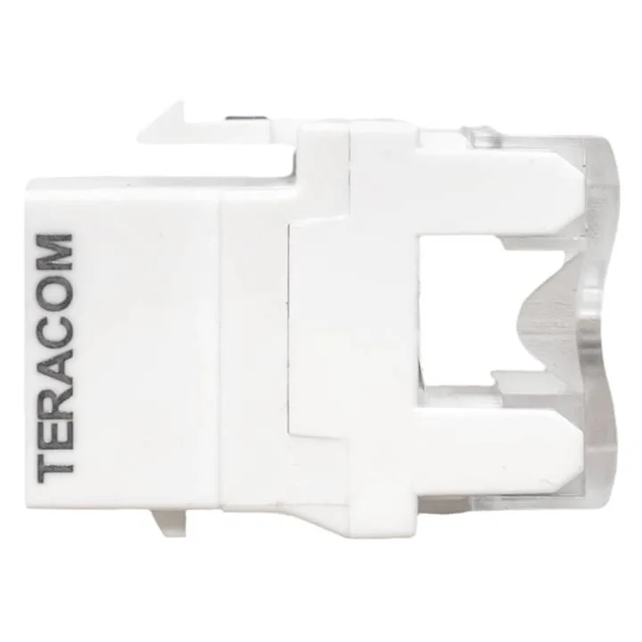 Модуль Keystone TERACOM PRO Cat.6 RJ-45 неэкранированный 110 IDC 180 градусов белый Модуль Keystone TERACOM PRO Cat.6 RJ-45 неэкранированный 110 IDC 180 градусов белый