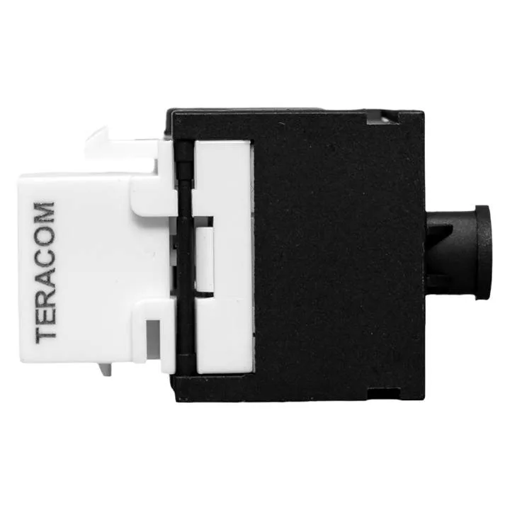 Модуль Keystone TERACOM PRO Cat.5E неэкранированный 110 IDC 180 градусов самозажимной (Toolless) черный Модуль Keystone TERACOM PRO Cat.5E неэкранированный 110 IDC 180 градусов самозажимной (Toolless) черный
