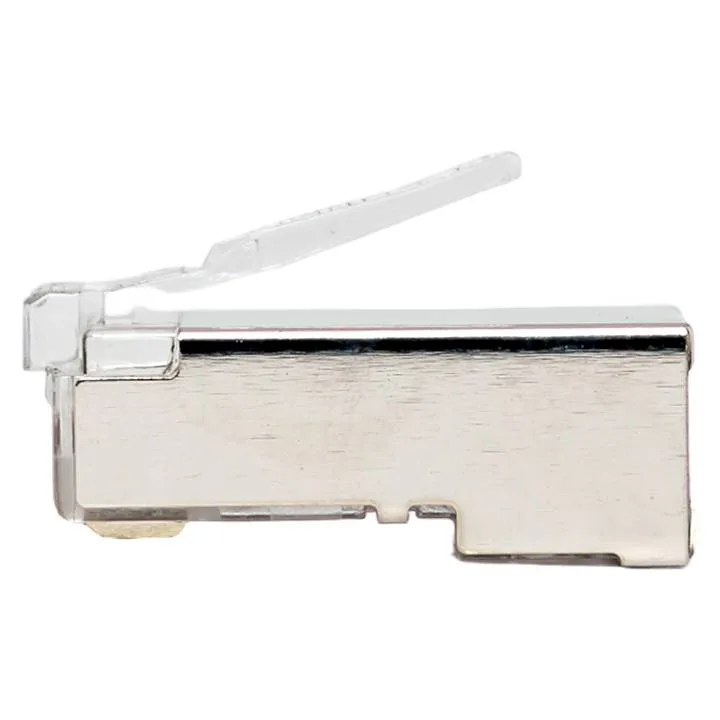 Коннектор RJ-45 TERACOM PRO экранированный 8P8C 30мкд Cat.5E универсальный (упак.20шт) Коннектор RJ-45 TERACOM PRO экранированный 8P8C 30мкд Cat.5E универсальный (упак.20шт)