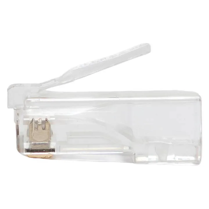Коннектор RJ-45 TERACOM PRO неэкранированный 8P8C 30мкд Cat.6 универсальный (упак.20шт) Коннектор RJ-45 TERACOM PRO неэкранированный 8P8C 30мкд Cat.6 универсальный (упак.20шт)