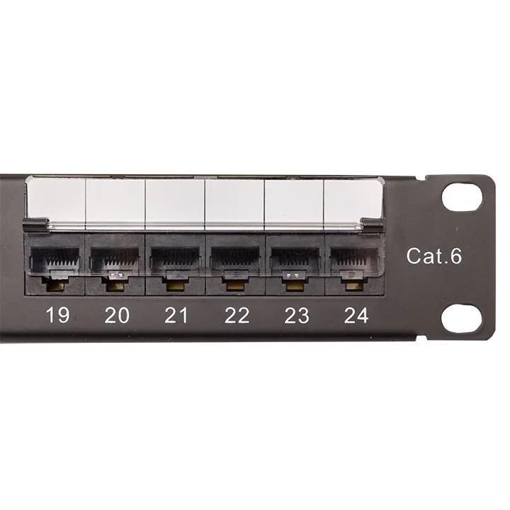 Патч-панель TERACOM PRO 19'' Cat.6 1U неэкранированная UTP 24 порта RJ-45 Dual IDC Патч-панель TERACOM PRO 19'' Cat.6 1U неэкранированная UTP 24 порта RJ-45 Dual IDC