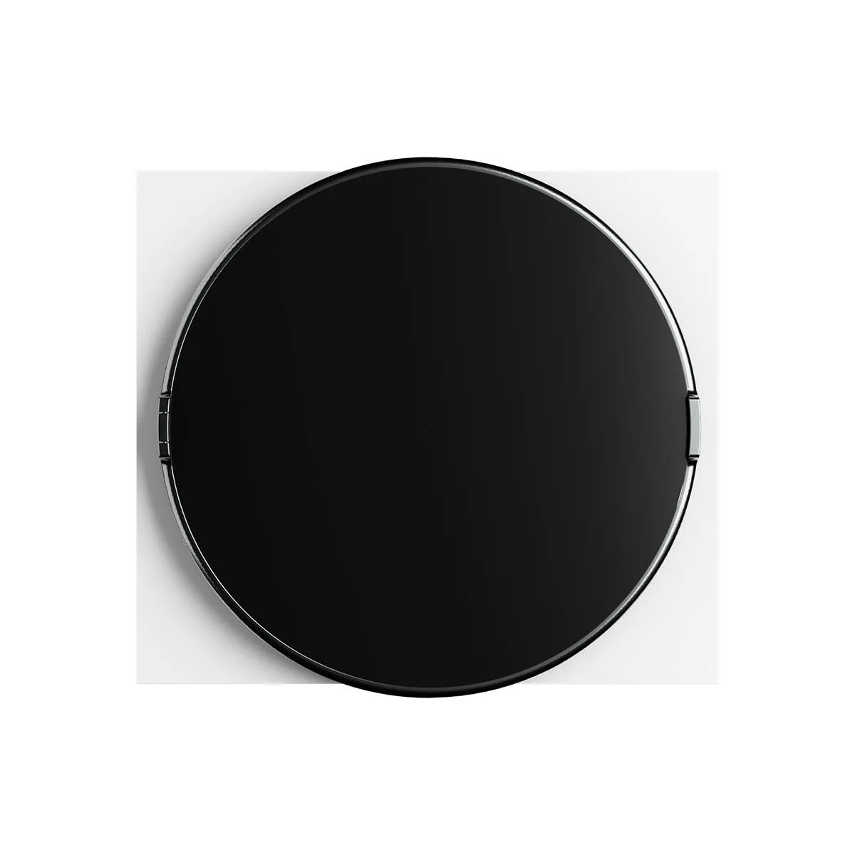 Корпус ArtShell Round встраиваемый силовой круглый 16 модулей, чёрная дверь из закаленного стекла EKF Корпус ArtShell Round встраиваемый силовой круглый 16 модулей, чёрная дверь из закаленного стекла EKF