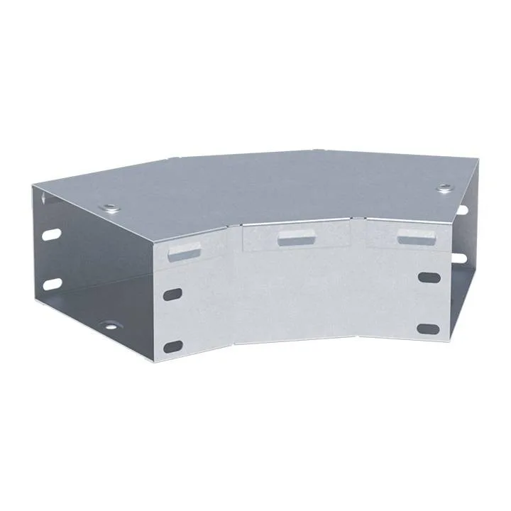 Угол 45 град. горизонтальный 50x100 мм INOX EKF Угол 45 град. горизонтальный 50x100 мм INOX EKF