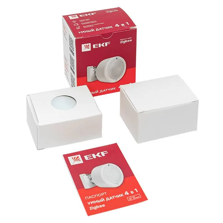 Умный датчик 4в1 Zigbee EKF Connect Умный датчик 4в1 Zigbee EKF Connect