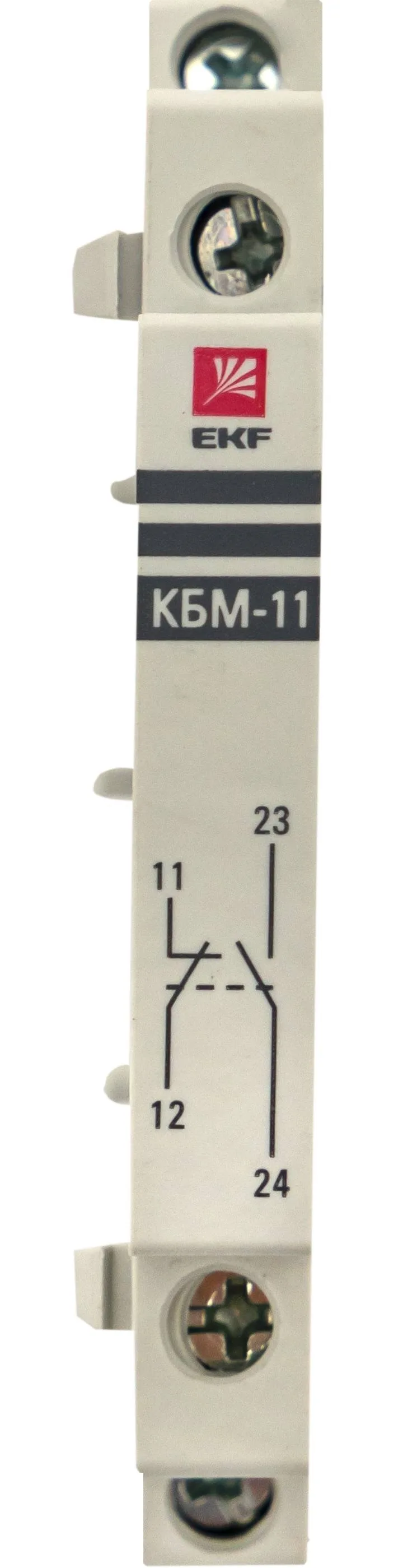 Контакт боковой дополнительный КБМ-11 NO+NC для КМ EKF PROxima Контакт боковой дополнительный КБМ-11 NO+NC для КМ EKF PROxima