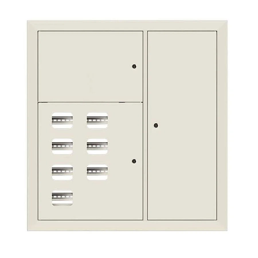 Щит этажный 7 кв. RAL9001 (1000х950х150) EKF Basic Щит этажный 7 кв. RAL9001 (1000х950х150) EKF Basic