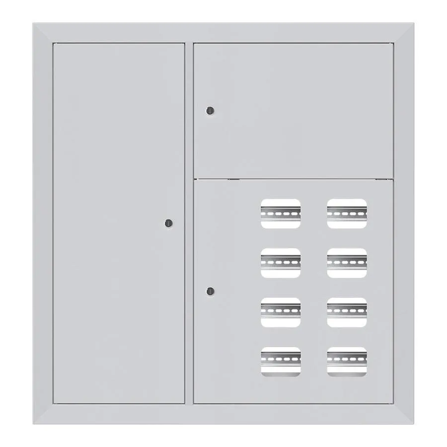 Щит этажный 8 кв. слаботочка слева (1000х950х150) EKF Basic
