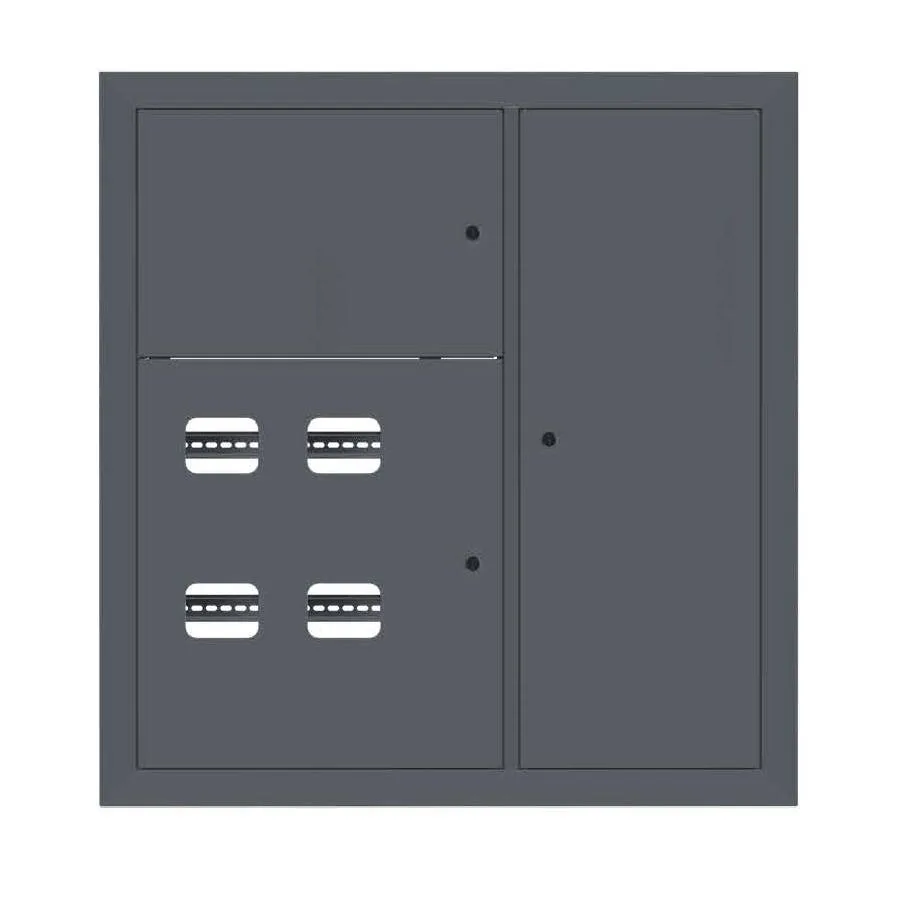 Щит этажный 4 кв. RAL7016 (1000х950х150) EKF PROxima Щит этажный 4 кв. RAL7016 (1000х950х150) EKF PROxima