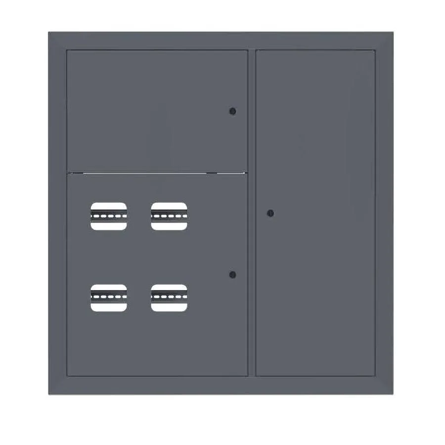 Щит этажный 4 кв. RAL7024 (1000х950х150) EKF PROxima Щит этажный 4 кв. RAL7024 (1000х950х150) EKF PROxima