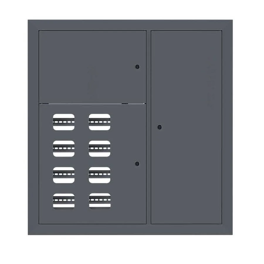 Щит этажный 8 кв. RAL7016 (1000х950х150) EKF PROxima Щит этажный 8 кв. RAL7016 (1000х950х150) EKF PROxima