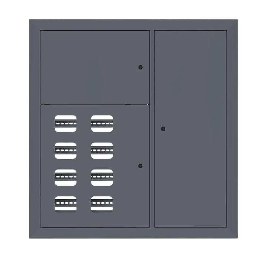 Щит этажный 8 кв. RAL7024 (1000х950х150) EKF PROxima Щит этажный 8 кв. RAL7024 (1000х950х150) EKF PROxima
