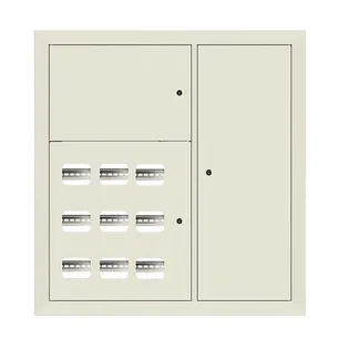 Щит этажный 9 кв. RAL9002 3 окна в ряд по гориз. (1000х950х150) EKF PROxima Щит этажный 9 кв. RAL9002 3 окна в ряд по гориз. (1000х950х150) EKF PROxima