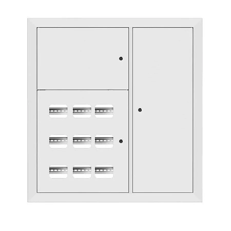 Щит этажный 9 кв. RAL9003 3 окна в ряд по гориз. (1000х950х150) EKF PROxima Щит этажный 9 кв. RAL9003 3 окна в ряд по гориз. (1000х950х150) EKF PROxima
