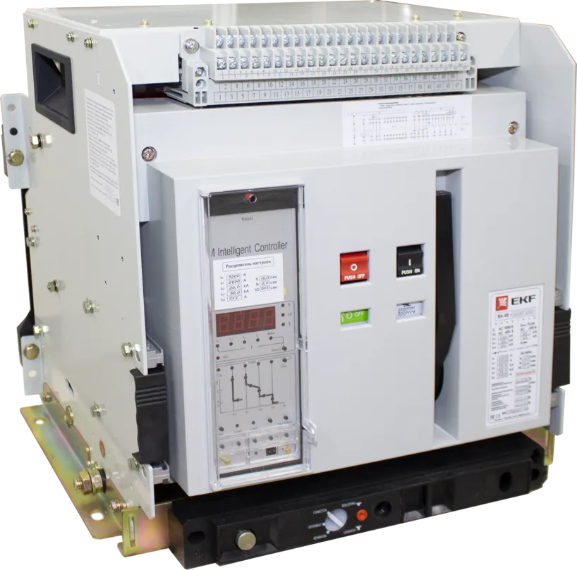 Выключатель автоматический ВА-45 2000/1600А 3P+N 50кА выкатной+положение АВ EKF PROxima