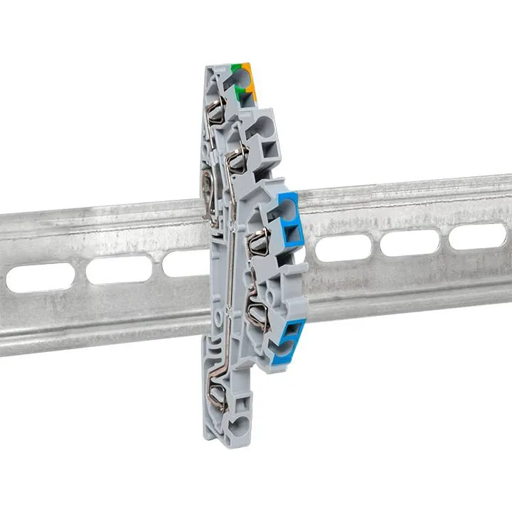 Колодка клеммная пружинная JXB-ST-2.5-NLPE 30A EKF Колодка клеммная пружинная JXB-ST-2.5-NLPE 30A EKF
