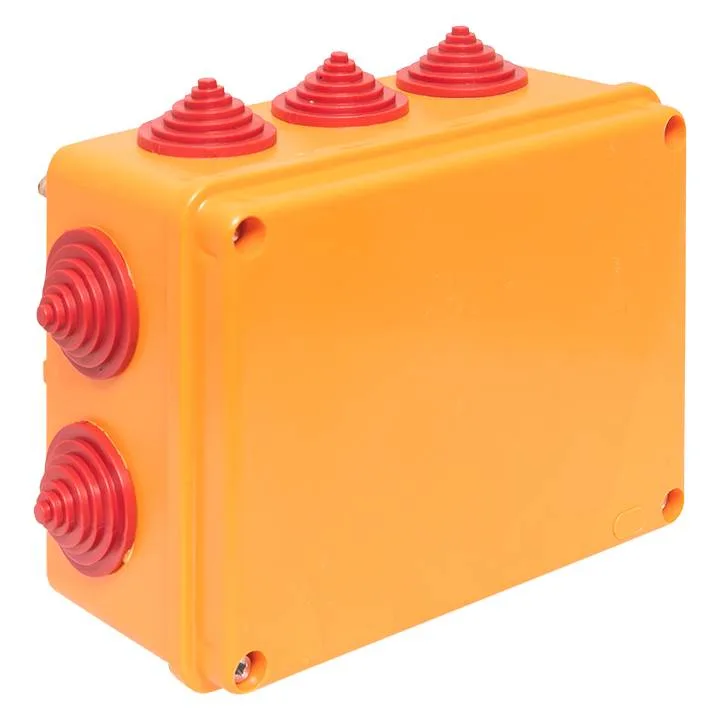 Коробка огнестойкая 190х140х70мм IP55, 3 двойных клеммника 1,5-10 мм2 EKF Коробка огнестойкая 190х140х70мм IP55, 3 двойных клеммника 1,5-10 мм2 EKF