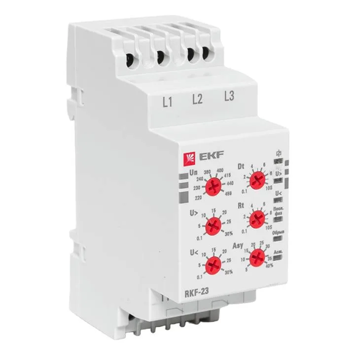 Реле контроля фаз RKF-23 EKF Реле контроля фаз RKF-23 EKF