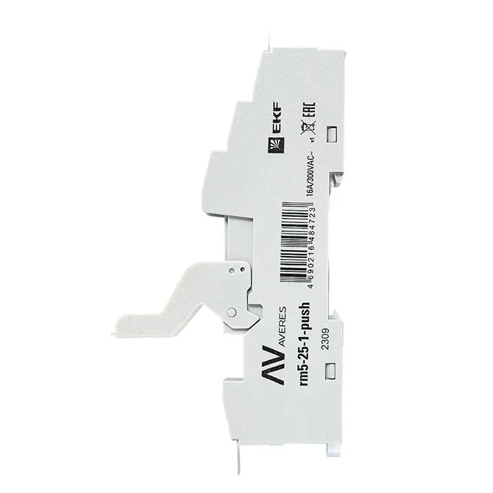 Разъем для реле РM5 25/1 Push-in EKF AVERES Разъем для реле РM5 25/1 Push-in EKF AVERES