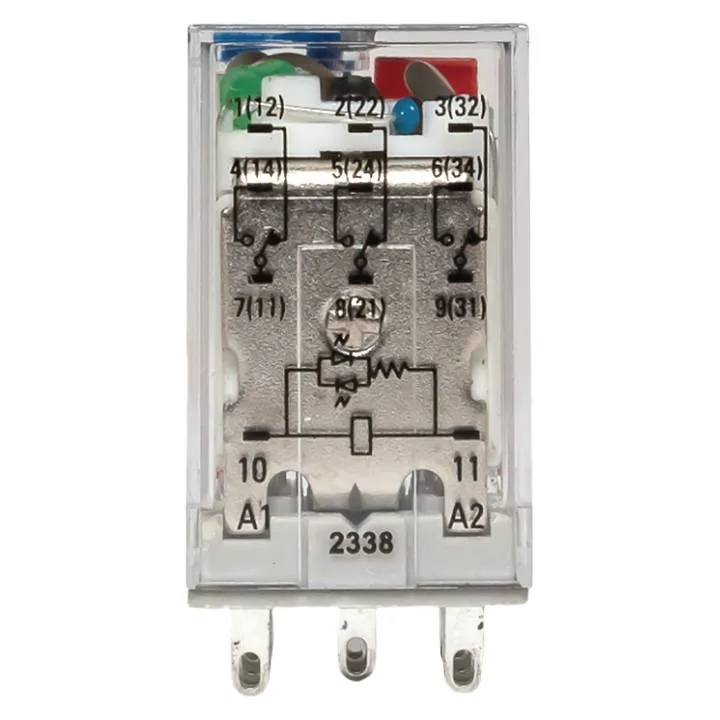 Реле промежуточное с кнопкой и мех. Индикацией RPAt 22/3 10A 110В DC EKF AVERES Реле промежуточное с кнопкой и мех. Индикацией RPAt 22/3 10A 110В DC EKF AVERES