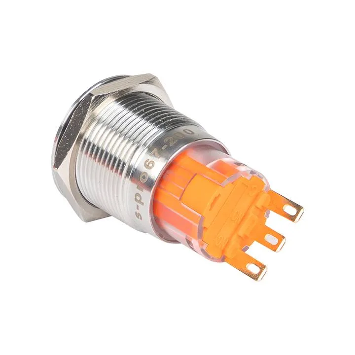 Кнопка S-Pro67 19 мм с фикс. без подсв EKF PROxima Кнопка S-Pro67 19 мм с фикс. без подсв EKF PROxima