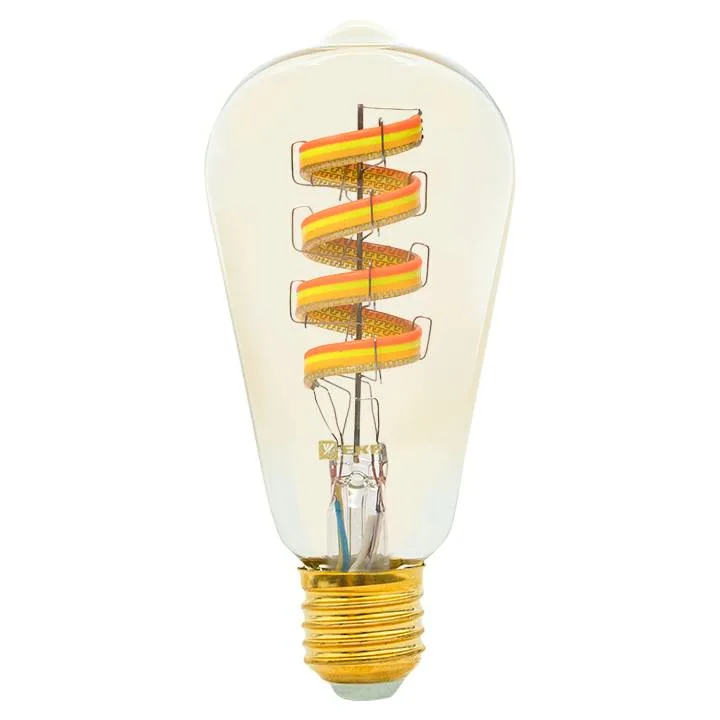 Умная филаментная лампа EKF Connect E27 ST64 RGB Умная филаментная лампа EKF Connect E27 ST64 RGB