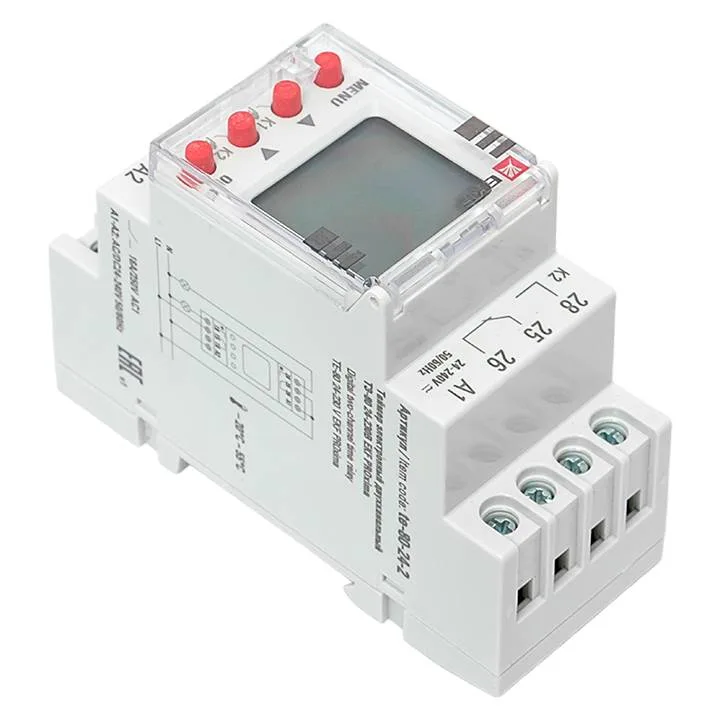 Таймер электронный двухканальный ТЭ-80 24-230В EKF Таймер электронный двухканальный ТЭ-80 24-230В EKF