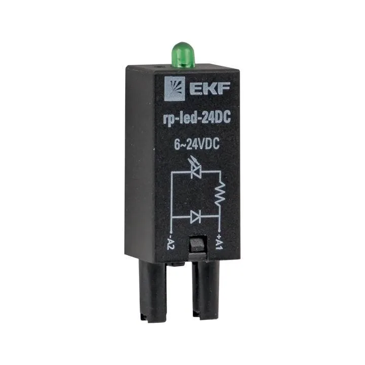 Модуль светодиодный 24 VDC для промежуточных реле RP EKF AVERES Модуль светодиодный 24 VDC для промежуточных реле RP EKF AVERES