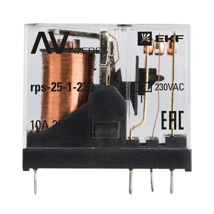 РП slim 25/1 10A 230В AC EKF AVERES РП slim 25/1 10A 230В AC EKF AVERES