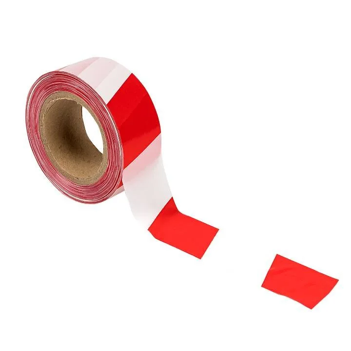 Лента оградительная ЛО Красно-белая 50х250 EKF Basic