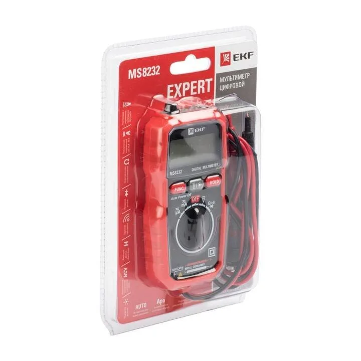 Мультиметр цифровой MS8232 EKF Expert Мультиметр цифровой MS8232 EKF Expert