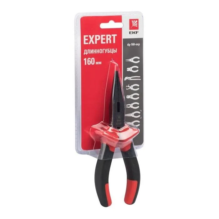 Длинногубцы Expert 160 мм EKF PROxima