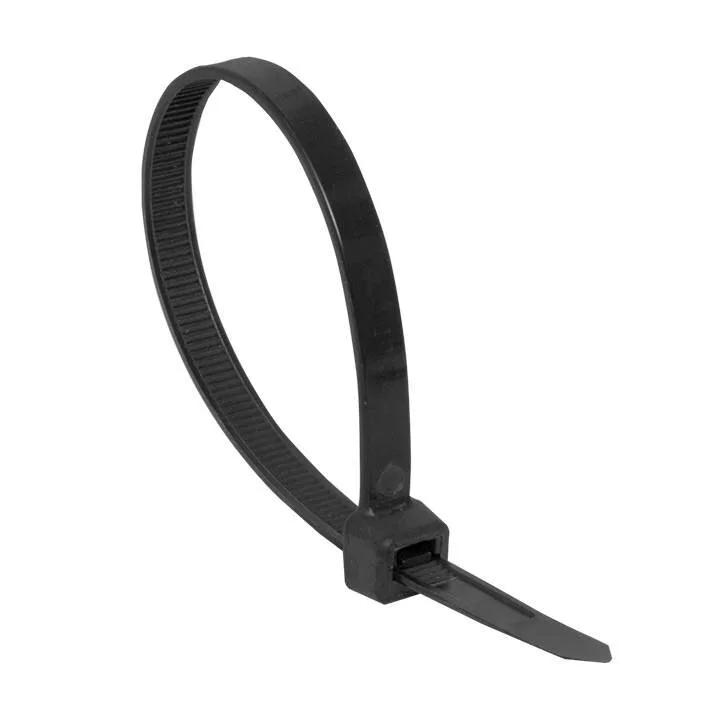 Хомут нейлоновый черный (2,5х250) (100шт.) EKF Basic Хомут нейлоновый черный (2,5х250) (100шт.) EKF Basic