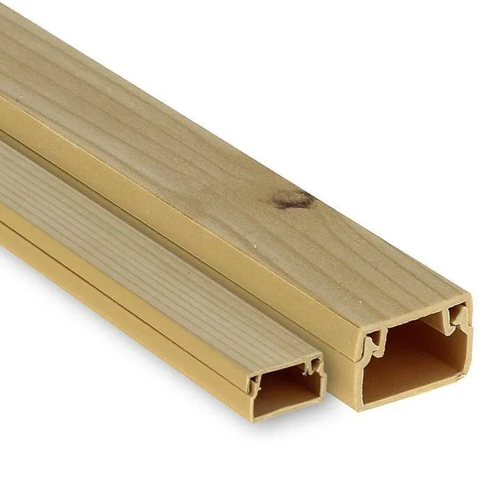 Канал кабельный (12х12) (120 м) светлое дерево EKF-Plast