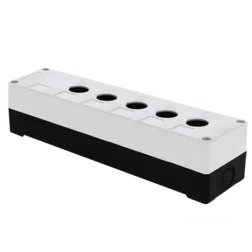 Корпус КП105 пластиковый 5 кнопок белый EKF PROxima