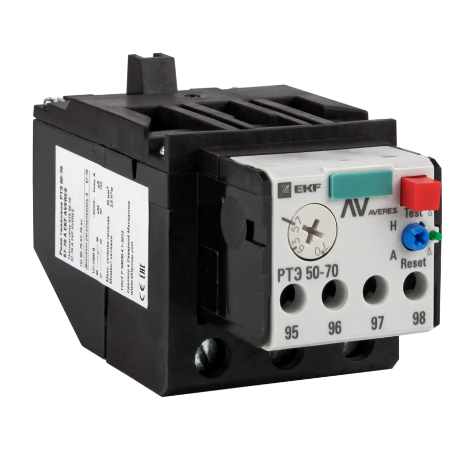Реле тепловое РТЭ 50-70 16-25А EKF AVERES