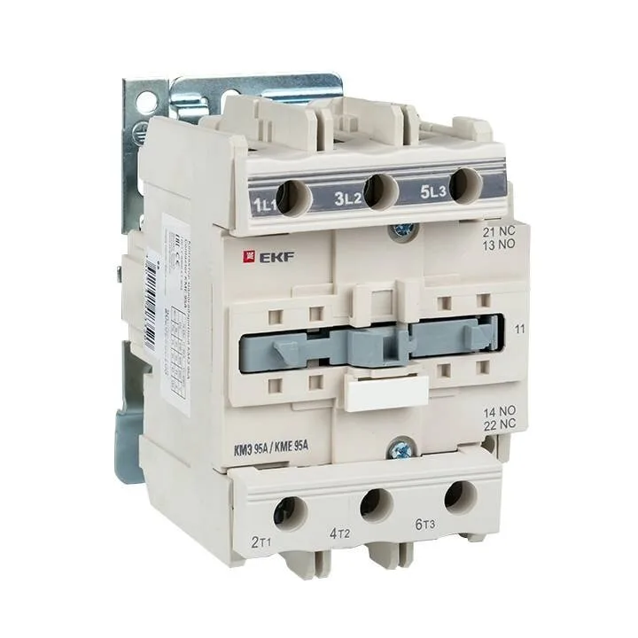 Контактор малогабаритный КМЭ 95А 110В NO+NC EKF Контактор малогабаритный КМЭ 95А 110В NO+NC EKF