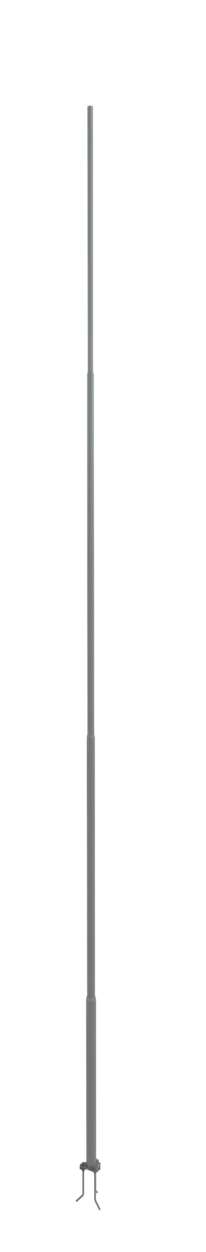 Мачта молниеприемная секционная активная алюминиевая ММСАА-11 L=11м (3 места) Al EKF PROxima