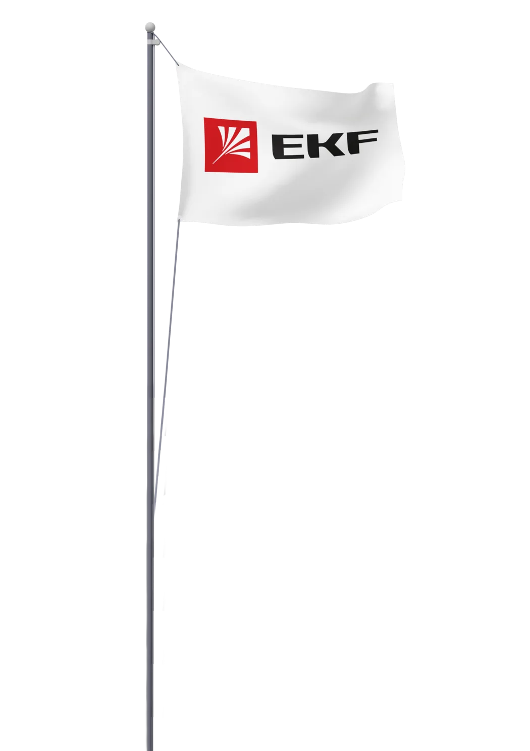 Мачта молниеприемная секционная активная алюминиевая c флагом ММСАС-Ф-18 L=18м EKF PROxima